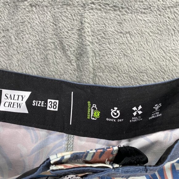 Salty Crew Men's Breaker Board Shorts - Sea Foam, Size 38, Swimwear - Picture 3 of 4